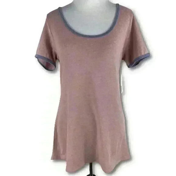 New Lularoe Classic T womans top size XS 4 tunic mauve blue - Picture 13 of 13